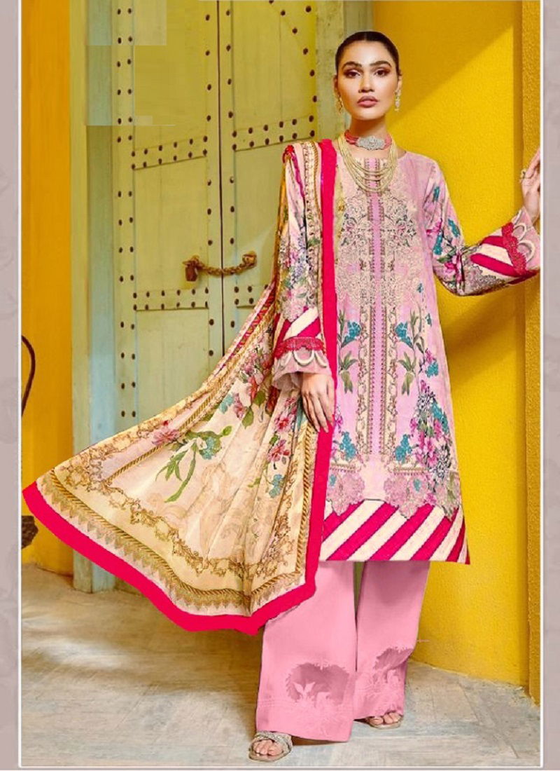 Jade bliss Casual Wear Wholesale Cotton Pakistani Suits Catalog